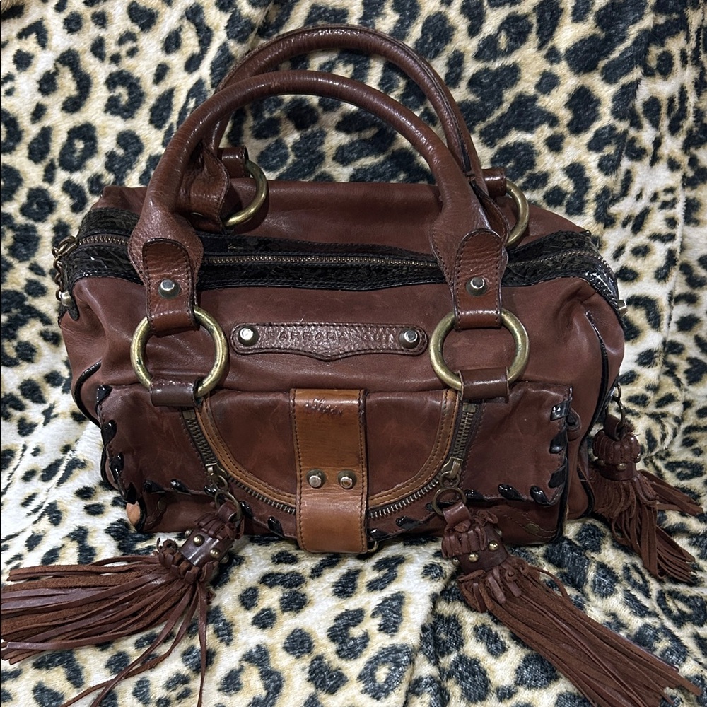 Barbara Bui Leather Satchel